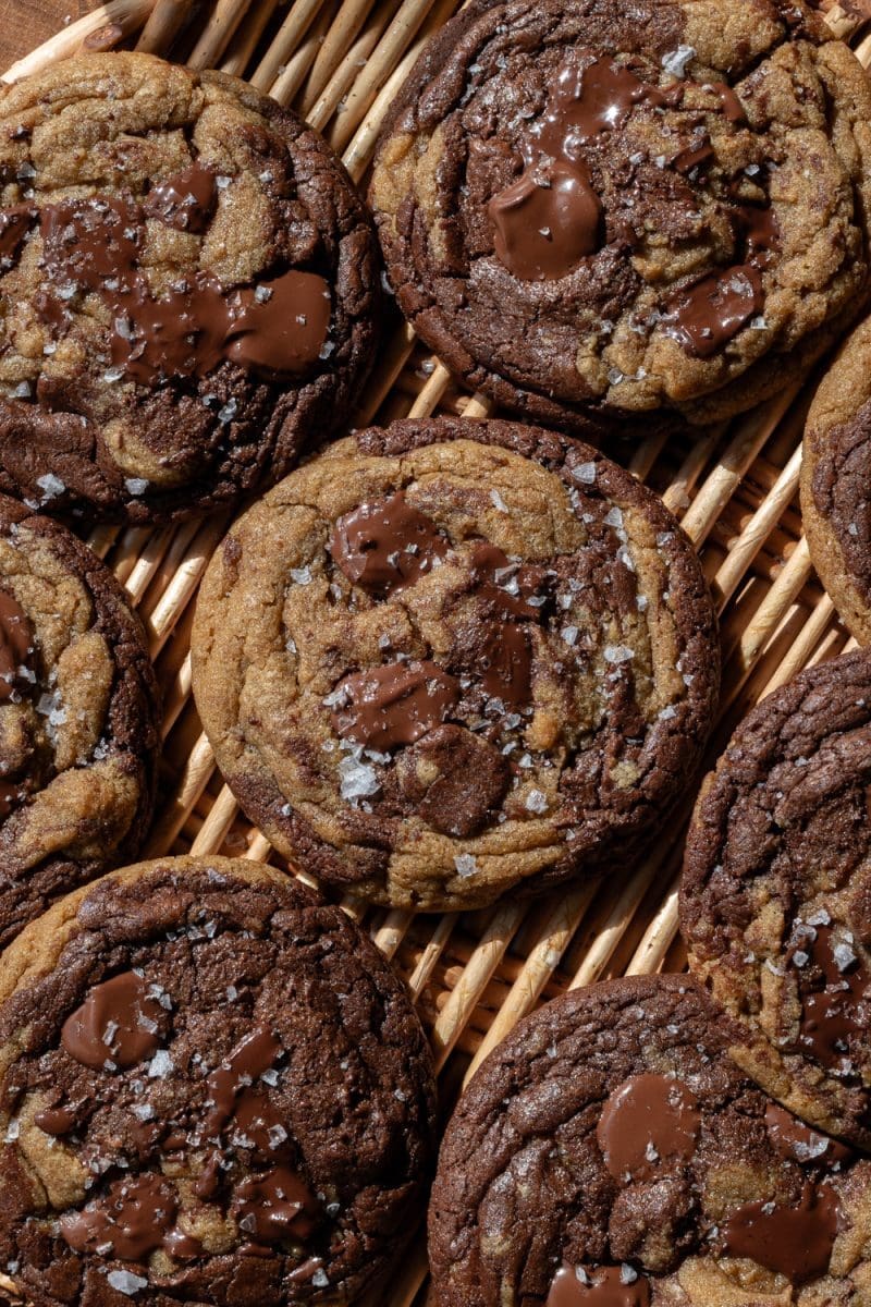 Brownie Chocolate Chip Cookies