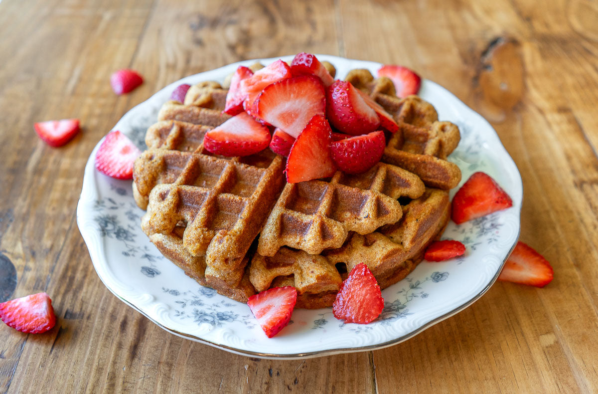 Fresh Milled Kamut Waffles