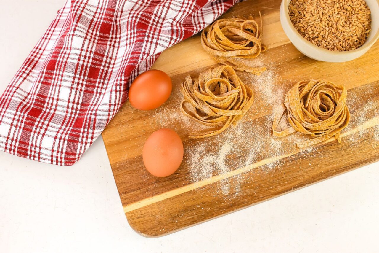 Homemade Whole Grain Pasta
